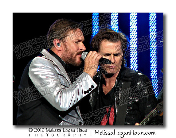Simon Le Bon and John Taylor